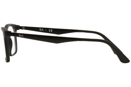 Okulary korekcyjne Ray-Ban RX7062 2077 Kwadratowe Czarne