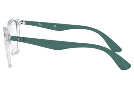 Okulary korekcyjne Ray-Ban RX7066 5994 Kwadratowe Przezroczyste