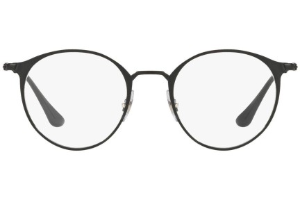 Okulary korekcyjne Ray-Ban RX6378 2904 Okrągłe Czarne
