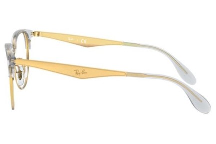 Okulary korekcyjne Ray-Ban RX6396 5762 Browline Złote