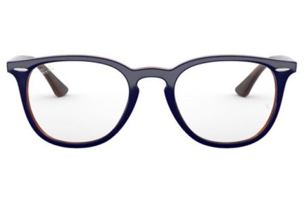 Okulary korekcyjne Ray-Ban RX7159 5910 Kwadratowe Niebieskie