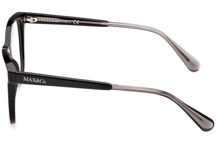 Okulary korekcyjne Max&Co. MO5075 001 Okrągłe Czarne