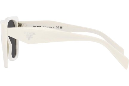 Okulary przeciwsłoneczne Prada PR19ZS 1425S0 Kwadratowe Białe