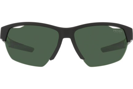 Okulary przeciwsłoneczne Prada Linea Rossa PS03YS 18G06U Prostokątne Czarne