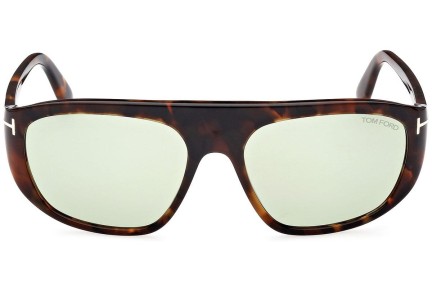 Napszemüvegek Tom Ford FT1002 52N Pilota Havana