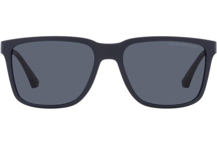Okulary przeciwsłoneczne Emporio Armani EA4047 508880 Kwadratowe Niebieskie