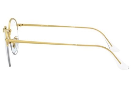 Okulary korekcyjne Ray-Ban Round Gaze RX3947V 3086 Okrągłe Złote