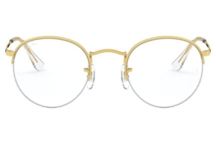 Okulary korekcyjne Ray-Ban Round Gaze RX3947V 3086 Okrągłe Złote