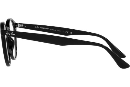 Okulary przeciwsłoneczne Ray-Ban RB2180 601/MF Okrągłe Czarne