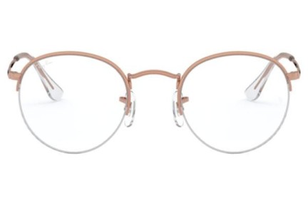 Okulary korekcyjne Ray-Ban Round Gaze RX3947V 3094 Okrągłe Złote