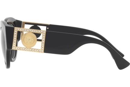 Okulary przeciwsłoneczne Versace VE4438B GB1/87 Okrągłe Czarne