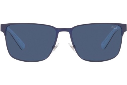 Okulary przeciwsłoneczne Polo Ralph Lauren PH3143 942180 Prostokątne Szare