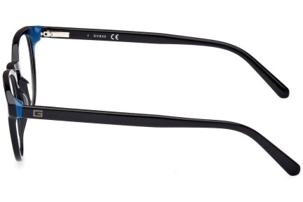Okulary korekcyjne Guess GU50069 001 Okrągłe Czarne