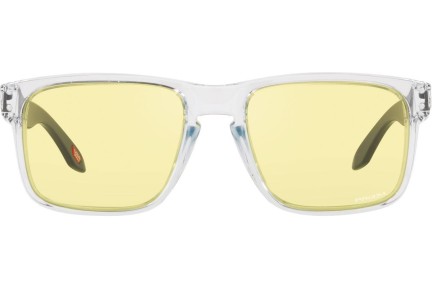 Okulary przeciwsłoneczne Oakley Holbrook Gaming Collection OO9102-X2 Kwadratowe Przezroczyste