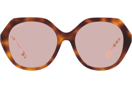 Okulary przeciwsłoneczne Burberry Vanessa BE4375 4019/5 Oversize Havana