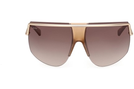 Okulary przeciwsłoneczne Max Mara MM0050 32F Nieregularny Złote