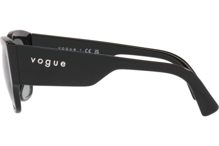 Okulary przeciwsłoneczne Vogue Eyewear VO5462S W44/11 Kwadratowe Czarne