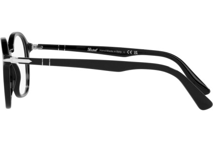 Okulary korekcyjne Persol PO3296V 95 Kwadratowe Czarne