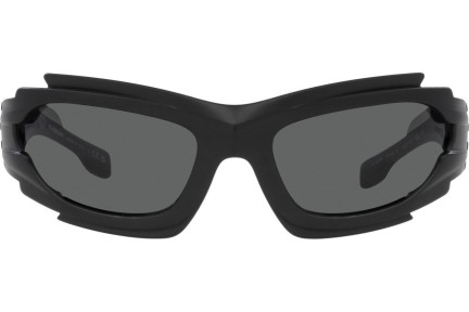 Okulary przeciwsłoneczne Burberry Marlowe BE4384 346487 Prostokątne Czarne