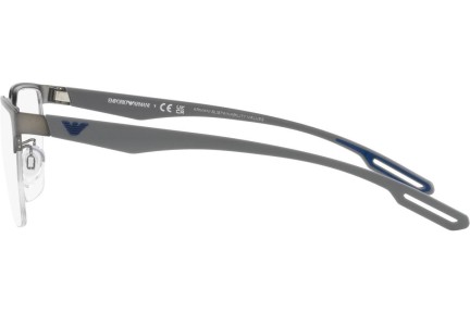 Okulary korekcyjne Emporio Armani EA1137 3003 Kwadratowe Srebrne