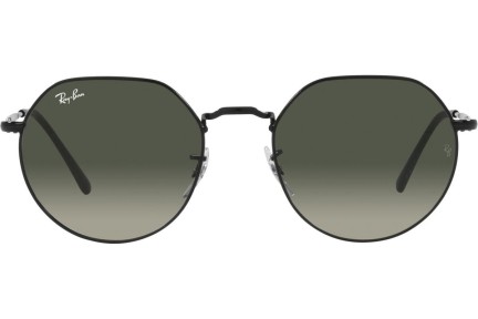 Ochelari de soare Ray-Ban Jack RB3565 002/71 Rotunzi Negri