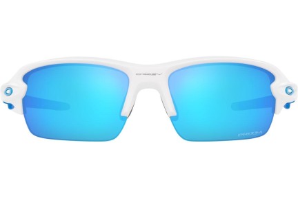 Okulary przeciwsłoneczne Oakley Flak XS OJ9005-16 Prostokątne Białe