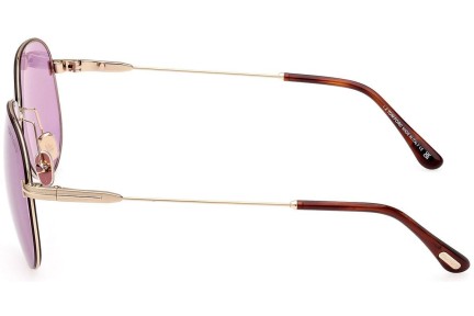 Okulary przeciwsłoneczne Tom Ford FT0993 28Y Pilotki (Aviator) Złote