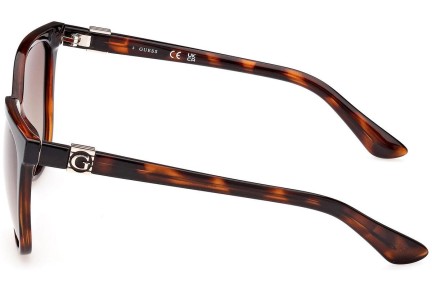 Okulary przeciwsłoneczne Guess GU7864 52H Polarized Okrągłe Havana