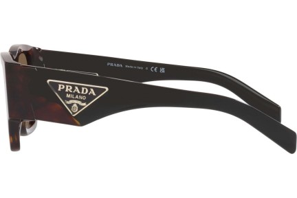 Okulary przeciwsłoneczne Prada PR10ZS 2AU06B Kwadratowe Havana