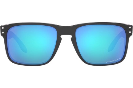 Ochelari de soare Oakley Holbrook OO9102-W7 Polarized Pătrați Negri