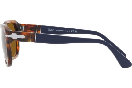Okulary przeciwsłoneczne Persol PO3305S 118433 Kwadratowe Havana