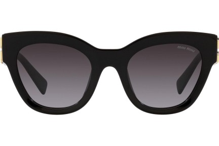 Sunglasses Miu Miu MU01YS 1AB5D1 Kocie oczy Czarne