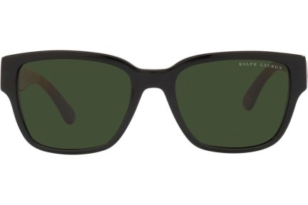 Okulary przeciwsłoneczne Ralph Lauren The RL 50 RL8205 539871 Kwadratowe Czarne