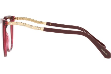 Okulary korekcyjne Bvlgari BV4214B 5469 Kocie oczy Czerwone