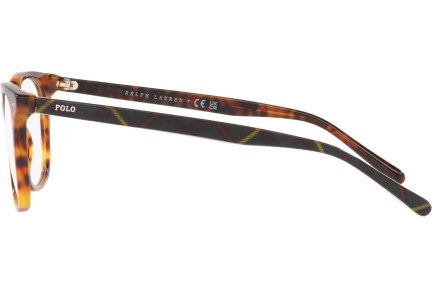 Okulary korekcyjne Polo Ralph Lauren PH2256 5017 Kwadratowe Havana