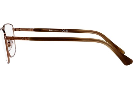 Okulary korekcyjne Persol PO1001V 1124 Prostokątne Brązowe
