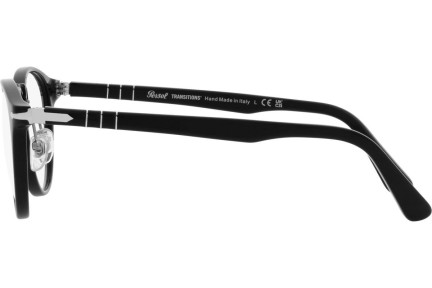 Okulary przeciwsłoneczne Persol PO3108S 95/GH Okrągłe Czarne