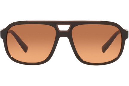Okulary przeciwsłoneczne Dolce & Gabbana DG6179 329578 Pilotki (Aviator) Brązowe
