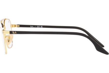 Okulary korekcyjne Ray-Ban RX6485 3122 Kwadratowe Złote