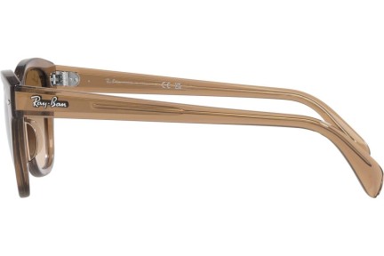 Okulary przeciwsłoneczne Ray-Ban RB0707S 664051 Kwadratowe Brązowe