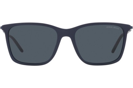 Okulary przeciwsłoneczne Giorgio Armani AR8176 554387 Kwadratowe Niebieskie