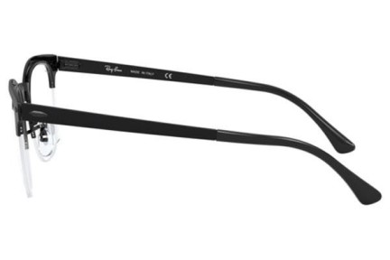 Okulary korekcyjne Ray-Ban Clubmaster Metal RX3716VM 2904 Browline Czarne