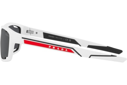 Okulary przeciwsłoneczne Prada Linea Rossa PS04YS AAI07G Prostokątne Białe