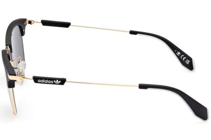 Okulary przeciwsłoneczne Adidas Originals OR0083 02A Browline Czarne