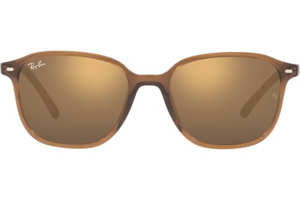 Okulary przeciwsłoneczne Ray-Ban Leonard RB2193 663693 Kwadratowe Brązowe