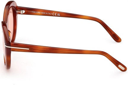 Okulary przeciwsłoneczne Tom Ford FT1009 53Y Owalne Havana