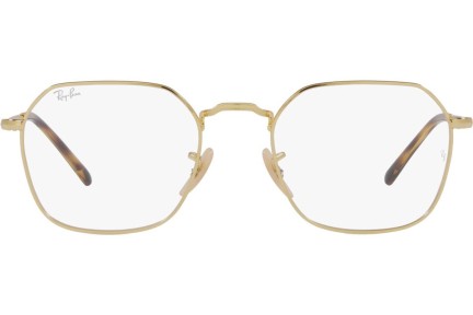 Okulary korekcyjne Ray-Ban Jim RX3694V 2500 Kwadratowe Złote