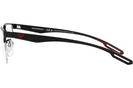 Okulary korekcyjne Emporio Armani EA1137 3014 Kwadratowe Czarne