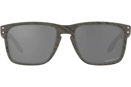 Okulary przeciwsłoneczne Oakley Holbrook XL OO9417-34 Polarized Kwadratowe Brązowe