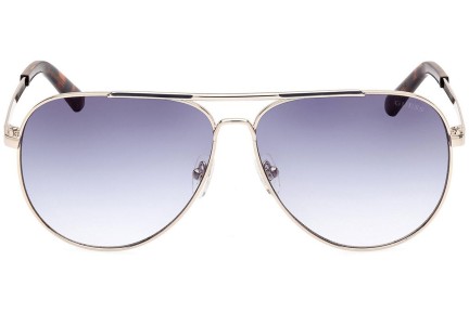 Okulary przeciwsłoneczne Guess GU00059 32W Pilotki (Aviator) Złote